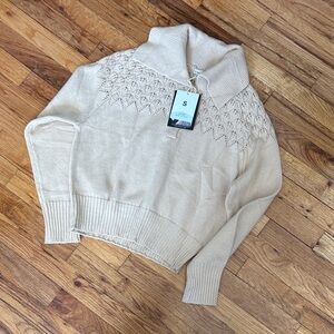 Elegant Cream Sweater